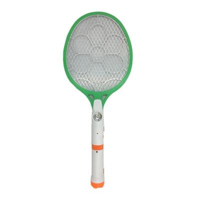 China Disposable Hot Product Rechargeable Mosquito Racket Household With 5*LED Torch Electric Swatter for sale