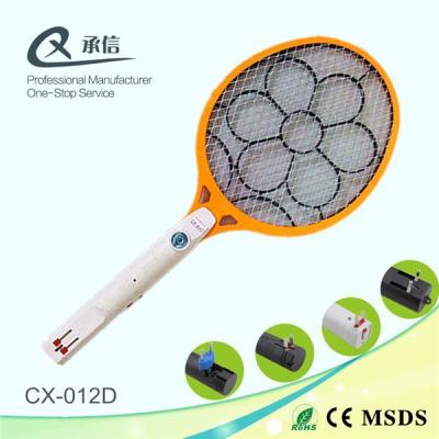 China Disposable Electric Rechargeable Mosquito Swatter Racket for sale