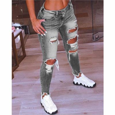 China Waterproof 2021 Women's High Waisted Summer Sexy Long Pencil Pants Jeans Stretch Skinny Women Women Jeans for sale