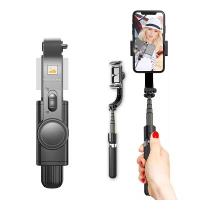 China Hot Selling 360 Degree Rotation Selfie Stick Tripod Handheld Gimbal Stabilizer Statlock Anti Shake Selfie Statlock Object Face Video Tracking Axis for sale