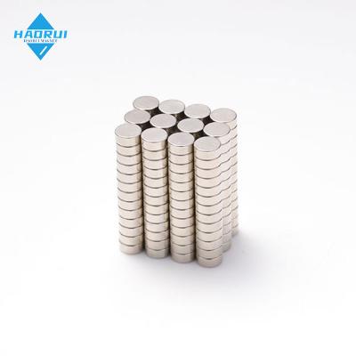 China High Performance Mini Round Speaker Magnet D5X3 N52 Neodymium / Strong Neodimium Disc Magnet / Neodimio Imanes for sale