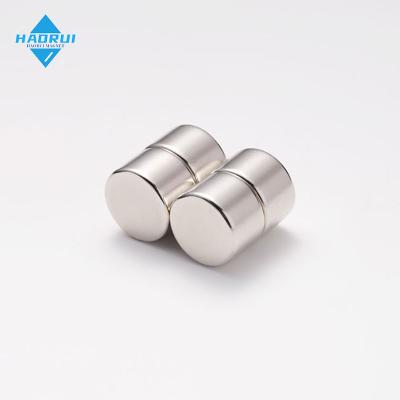 China Wholesale Neodymium Magnetic Disc Ndfeb Speaker Magnet D15x10 N52 China Factory Material Cylindrical Magnet for sale