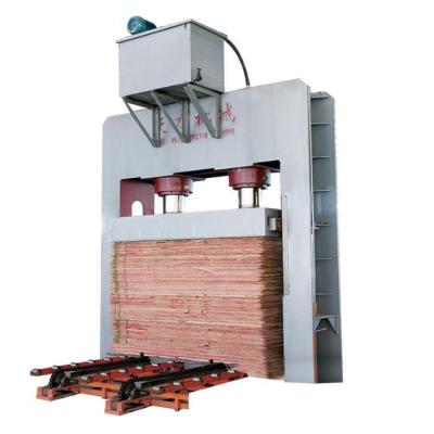 China Rational Factory Build Pallet Feet Block Cold Wood Veneer Cold Press Machine for sale