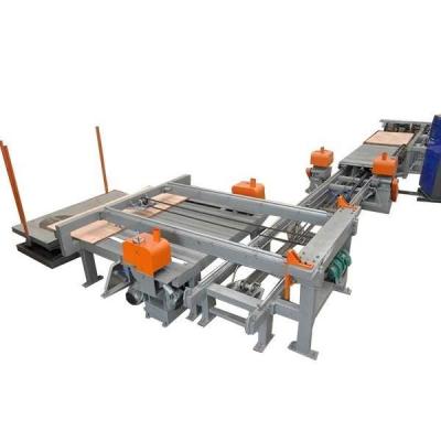 China Factory Colored Edge Plywood Trimming Machine Panel Finishes Trim Cutting Blade Saw for sale