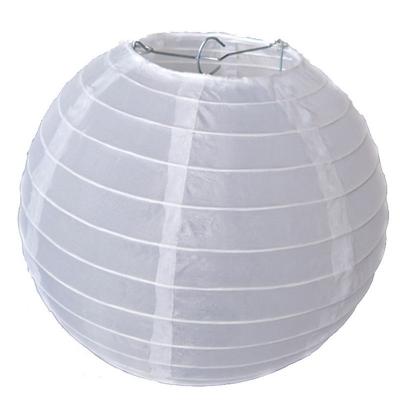 China White Nylon Lantern Home Decoration Round Outdoor Use Nylon Lantern for sale