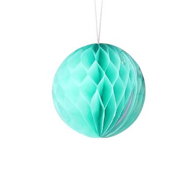 China Europe 2022 Wholesale Tissue Paper Honeycomb Balls Hanging Decorative Tissue Balls Lanterns-10inch for sale