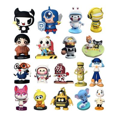 China Custom Action Toy Mini Cartoon Figure PVC 3D Doll Stand Anime Figures From Toy Professional Maker High Quality Cartoon for sale