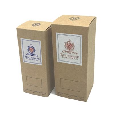 China Recyclable Custom Design Eco Friendly Kraft Paper Gift Packaging Cosmetic Paper Boxes With Logo Printed for sale