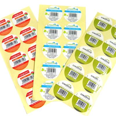 China Waterproof Custom Digital Rfid Label Printing A4 Sticker Paper Barcode Sticker Asset Shipping Labels for sale