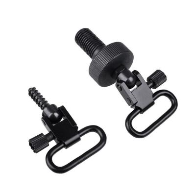 China Hunting Gear AR 15 Tactical Accessories 1 Inch 12GA Detachable Sling Swivels Cap Socket Bolt Set Hunting Shooting For Airsoft for sale