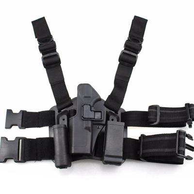 China Left/Right Shooting Holster Glock 17 Tactical Quick Drop Leg Gun Leg Holster Military Army Combat Gun Thigh Holster 19 22 23 31 32 for sale