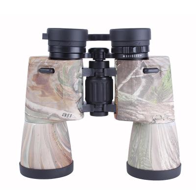 China Sports Accessories High Shooting Power 10x50 Camouflage HD White Background Binocular Hunting Telescope for sale