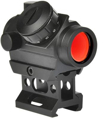 China MOA Micro Red Dot Sight 1x25mm Aluminum Alloy 2 Reflex Sight Red Dot Scope Waterproof Shockproof Fogproof With 1 Inch Riser Mount for sale