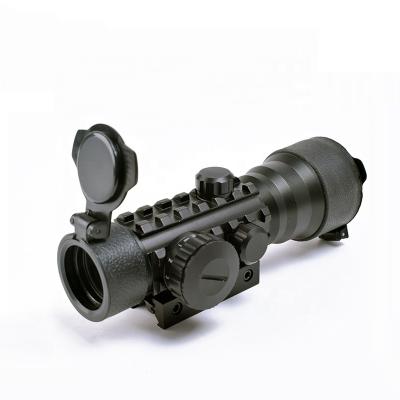 China Red 2X42 Aluminum Alloy Rifle Scope Red Sight Scope Cheap Hunting Tactical Optic Riflescope for sale