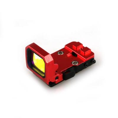 China Airsoft Scam 20mm Picatinny Mount O Glock Aluminum Alloy Dot Pistola Mirino RMR Olografico Red Reflex Sight for sale