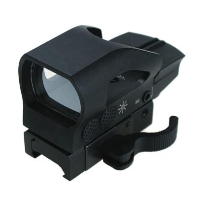 China Aluminum Alloy Compact Quick Version 4 Reticle Dot Sight Scope With 20mm Red Dovetail Rail For Hunting Air Gun Rifle for sale