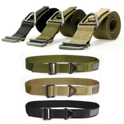 China Military Rigger Casual Adjustable Tactical Combat Survival Rescue Rescue Strap Belt for sale