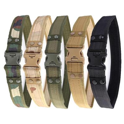 China Casual Military Equipment Hit Army Belt Men's Heavy Duty US Soldier Combat Tactical Belts Waist Strap 100% Nylon Sturdy Width 5cm for sale