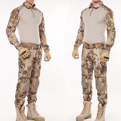 China G2 Breathable Military Tactical Uniform Kryptek Army Combat Shirt Pants Suit Men BDU Camouflage Airsoft Hunting Clothes for sale