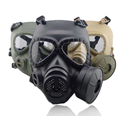 China Masks Resin Full Face Fog Fan Tactical Gas Masks For CS Wargame Paintball Pneumatic Gun Face Safety M04 Supplies Protective Mask CS19-023 for sale