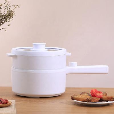 China Wholesale Custom Logo OEM Kitchen Electric Mini Hotel Non Stick Ceramic Coating Cooking Pot for sale