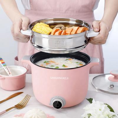 China Hotel OEM Kitchen Appliances 1.5L Electric Cooking Pot Small Mini Electric Hot Pot for sale