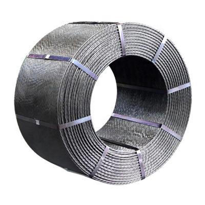 China Construction Grade 270 Low Relaxation Prestressed Concrete Strand 12.7mm 21.8mm for sale