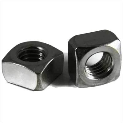 China Heavy industry m3 - m10 square rectangular steel galvanized nuts for sale