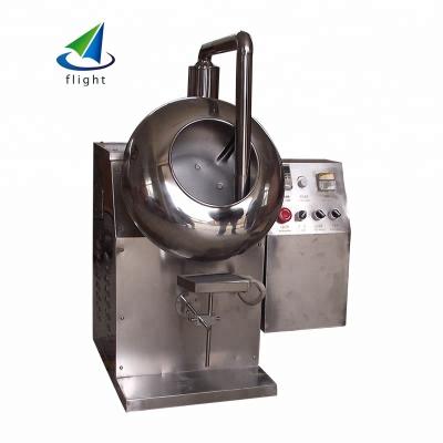 China Reliable Transmission Steady Performance BY-400 Tablet Coating Machine With Spray Gun / Tablet Coating Machine for sale