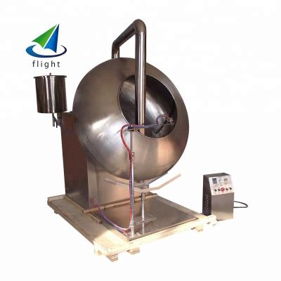 China Reliable Manufacturers Regular Transmission Performance Donut Coating Machine / Hotmelt Coating Machine for sale