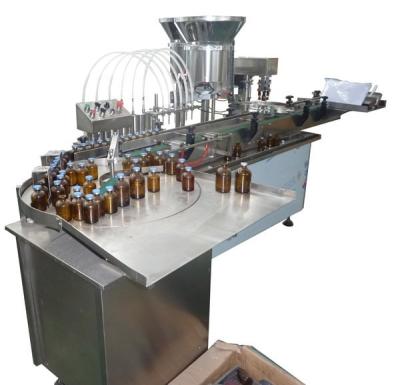 China Convenient sale like hot cakes linear liquid filling& capping machine QGS-T for sale