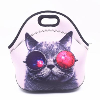 China Thermal Stylish Shape Neoprene Lunch Bag for sale