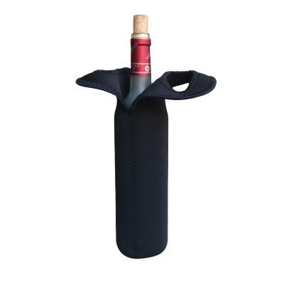 China Insulated One Bottle Wine Tote Neoprene Bag for sale