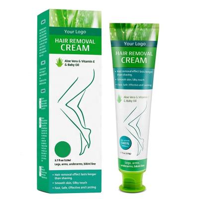 China Hair Removal Painless Hair Removal Depilatory Cream For Full Body Bikini Part And Arms Legs With Aloe Vera for sale