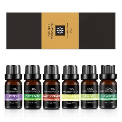 China Relax 100% Pure Private Label Aroma Essential Oil Set--High Quality Natural Essential Oil-6 Pack for sale