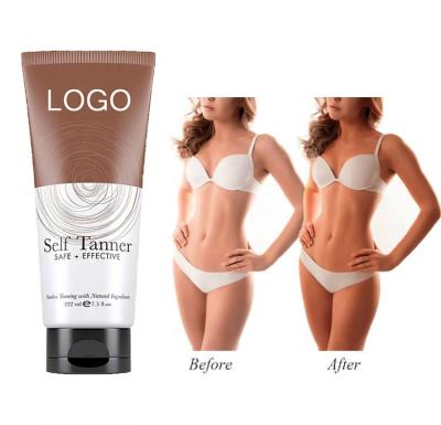 China OEM / ODM Private Label Deep Dark Tanning Self Tanning Sun Mousse Tanning Self Tanner for sale