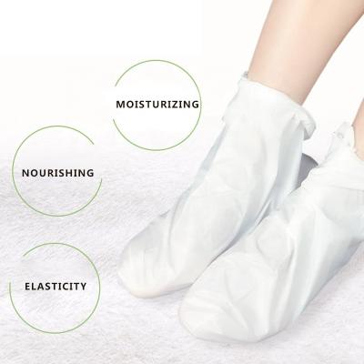 China Skin Exfoilating Feet Treatment OEM/ODM Vegan Dead Collagen Lavender Repairing Whitening Moisture Exfoliating Skin Foot Mask for sale