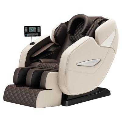 China Popular Vibration Weightless Massage Chair Kursi Pijat Head Eye Airbag Salon Sofa With AI Voice Control 2022 New for sale