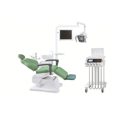 China Factory Manufacture Metal Unit Dental Chair With LED Light for sale