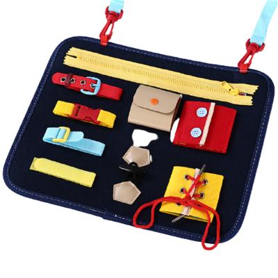 China Modern Soft And Safe Early Learning Package Sensory Experience Shockproof Early Learning Board Toy for sale