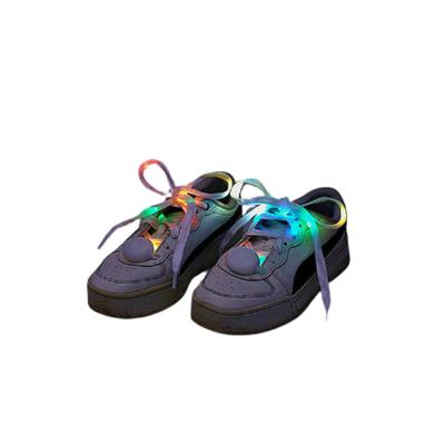 China Flashing a Pair of Energy Saving No Overheating Luminous Laces Outdoor Activities LED Lace for sale