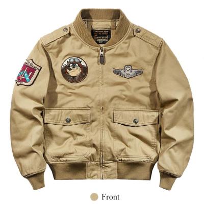 China College Baseball Satin Nylon Polyester Flight Bomber Jackets Waterproof Lightweight Custom Winter Outwear for sale