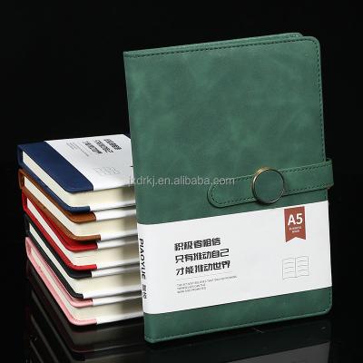 China Hard Cover Book Personalized School Supplies A5 Libretas PU Leather Cover Notebook Custom Journal Diary Planner with Elastic Band for sale