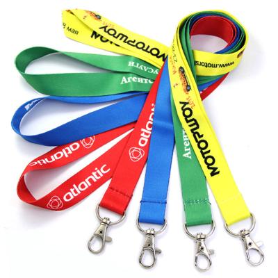 China Eco-Friendly No Tools Minimum Order Manufacturer Cheap Personalized Neck Printing Custom Polyester Sublimation Lanyards With Custom Logo for sale