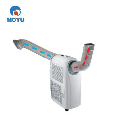 China Outdoor Dehumidifier MOYU Good Quality 220V Mobile Camping 7000Btu AC Portable Air Conditioner With Hose for sale