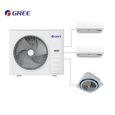 China Hotel Gree Midea LG Haier Brand Inverter AC Ceiling Split Mounted VRF Units Air Conditioner System for sale