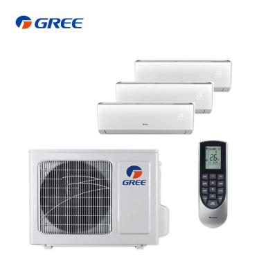 China Hotel Gree Remote Control Multi Zone Split Wall Mounted Type Air Conditioner AC VRF Air Conditioner System Unit for sale