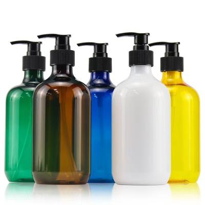 China Wholesale 200ml 300ml 500ml 500ml Cosmetic Factory Empty Transparent Shampoo Plastic Bottle For Liquid Soap for sale