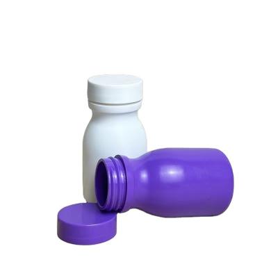 China Cosmetic Stain 100ML 120ML Milk Tablet Calcium Tablet Maker Bottle HDPE Plastic Injection Bottle for sale