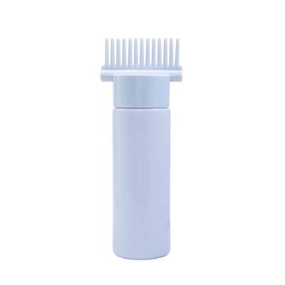 China Factory sales cosmetic 6 oz hair dye bottle shampoo bottle comb bottle hair salon tools for sale